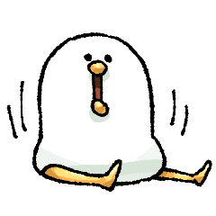 Mochimochi white bird 11