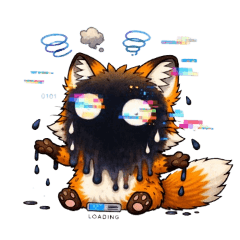 那隻「撐」很...久...的狐狸