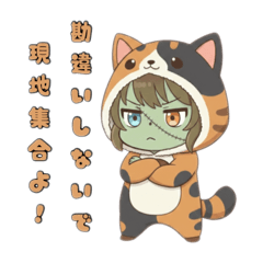 ゾンビっ子プクビちゃんの着ぐるみ日常