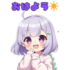 cute girl stickers03132