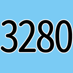数字3280∼3319