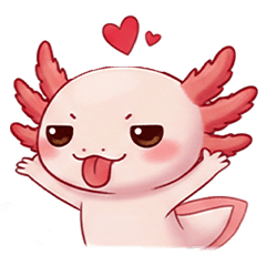 Grumpy Axolotl: Sarcastic Life