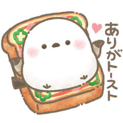 もちっと！シマエナガさん。＊ダジャレ2