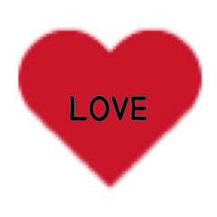 めちゃ使える♡デカ文字Valentine文字だけ