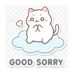 Daily Life of Round White Cat