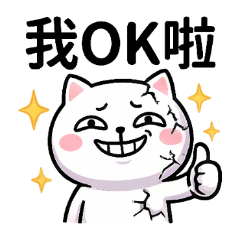 破防了！白貓的崩潰日常