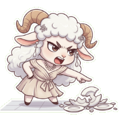 แพะคลั่งที่วันนี้ก็จะโกรธจนแทบตาย