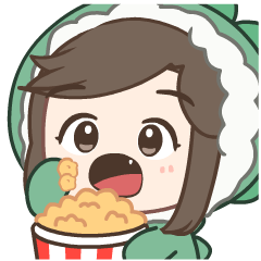 Dino Girl : Animated Stickers