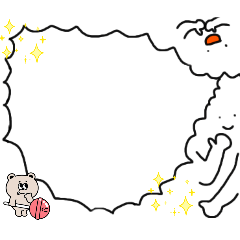 もくもくフレーム雲のきょうだい