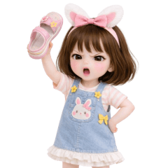 Nong Mata Cute Funny girl (No text)