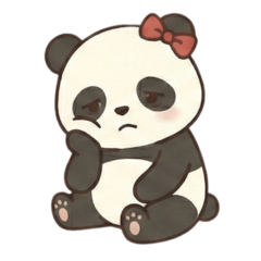 Panda  girls: no text