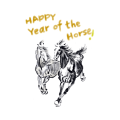 馬年一馬當先龍馬厚