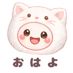 Yoshinon Cat Hoodie Stickers2