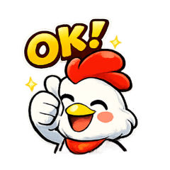 Cute Funny Chicken