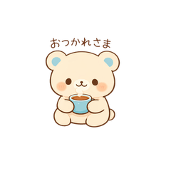 Gentle Bear: Soft & Healing Stickers