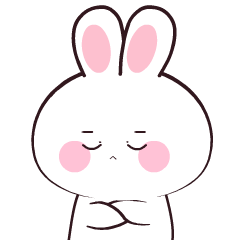 Kawaii Rabbit 4 : Animated Stickers
