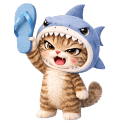 Babay Meow shark So cute