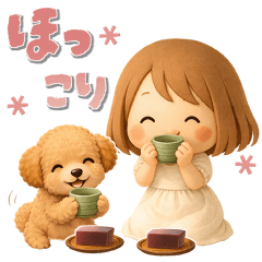 ほっこり毎日使える♡miniガール＆トイプー