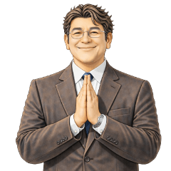 サラリーマン☆感謝ありがとう！文字無し