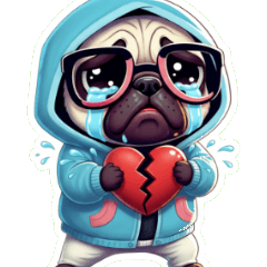 힙합 퍼그 물음표 가득, 아무것도 모르겠