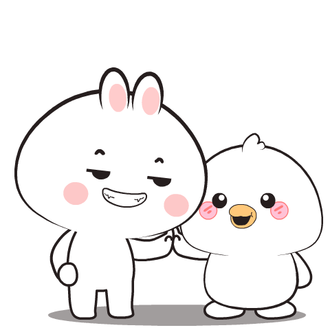 Adorable Rabbit 13 : Pop-up stickers