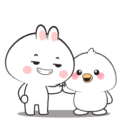 Adorable Rabbit 13 : Pop-up stickers