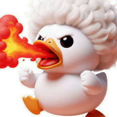 폭발하는 아프로 콜덕의 분노