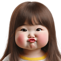 Chubby Girl Funny face194 BIG TW