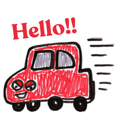 The lives of lively cars sticker