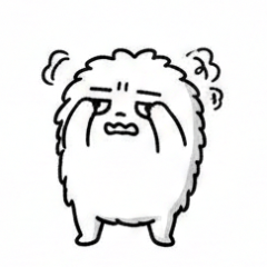 Fluffy Character Stickers12