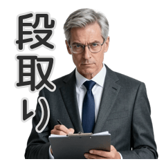 段取り命！厳格ドイツ人上司