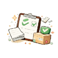 Cute Online Seller Animated Stickers