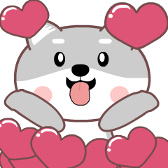 Shiba Grey : Effect stickers