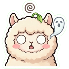 もふもふアルパカ絵文字｜オフィス編 part2