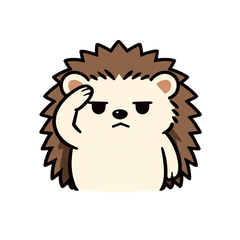 Polite but Blunt Hedgehog