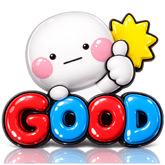 ぷくつやシール風♡ず~っと使えるカラフル