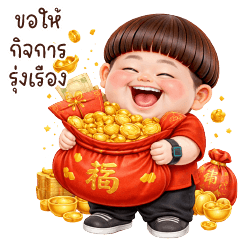 ตรุษจีน:เด็กชายหน้ากวน 16❤️❤️❤️