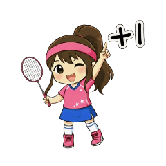 yaya打羽球的日常（Badminton）
