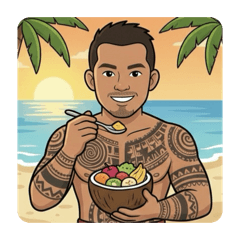 岩大叔-毛利人的愜意生活