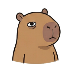 水豚君好累好累