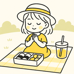 ピクニック日和スタンプ