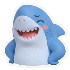 可愛動物親友會-3D-鯊魚