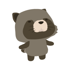 あるたぬきさんのスタンプ。その２。