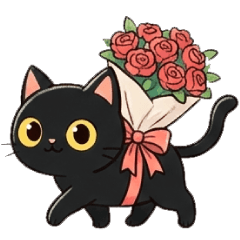 (R)black cat 8_Fell in love