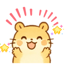 fluffyfluffy hamster