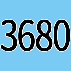 Numbers 3680-3719