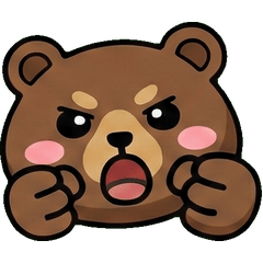 Round Face Grizzly Bear 19