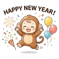 申年のベイビー