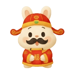 雲朵兔兔2♡財神爺