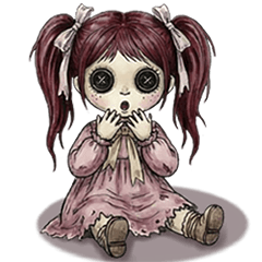 A dusty doll that was abandoned